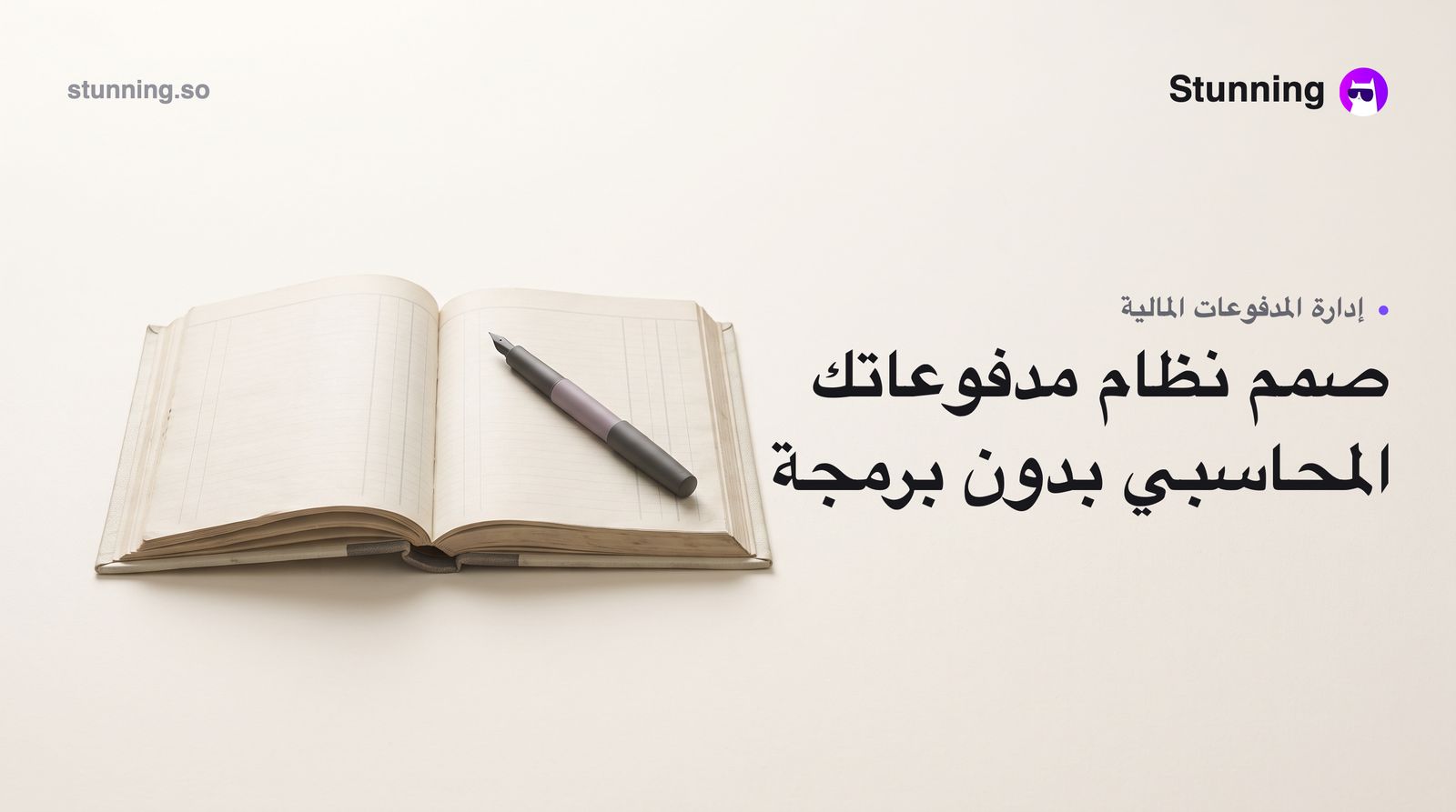كيفية إنشاء نظام Payments & Bank Management للمحاسبة بدون برمجة