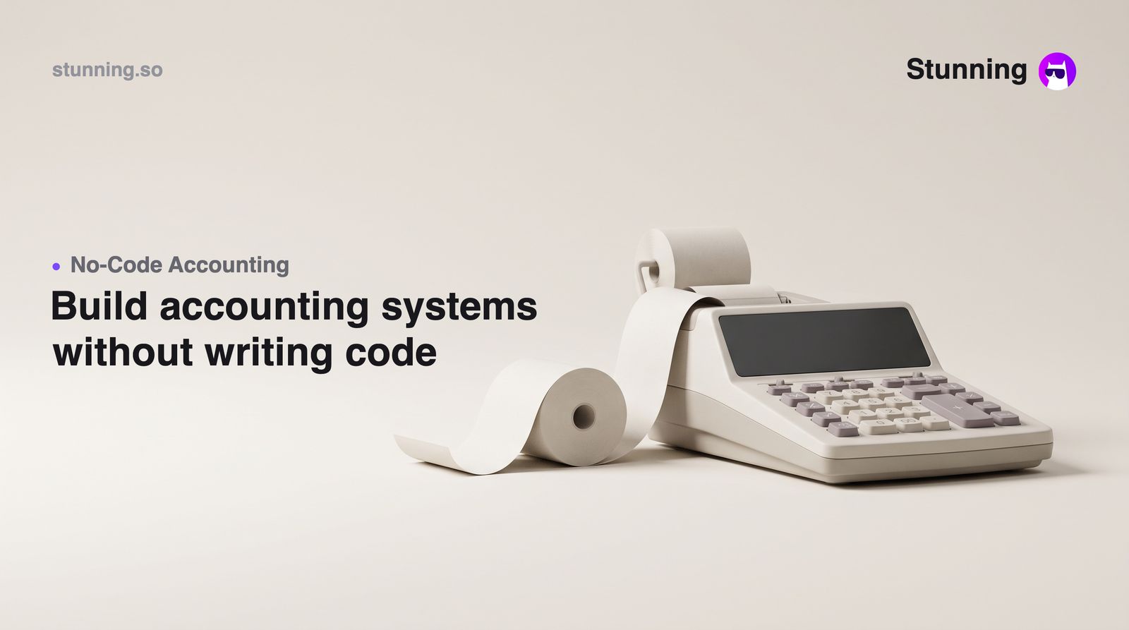 How to Build Accounting for a Finance Business (No Code)