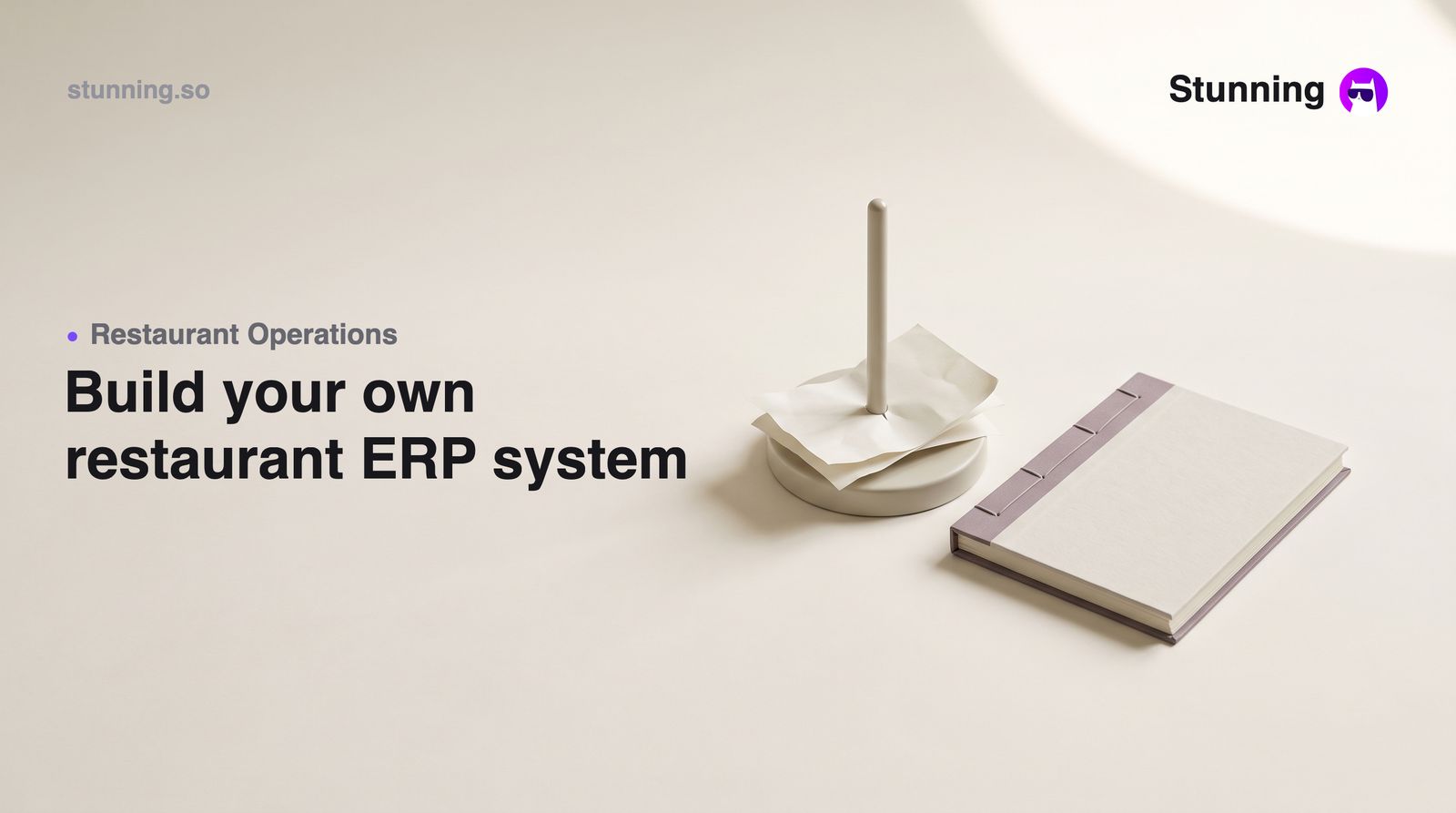How to Build an ERP for Your Restaurant Business (No Code)
