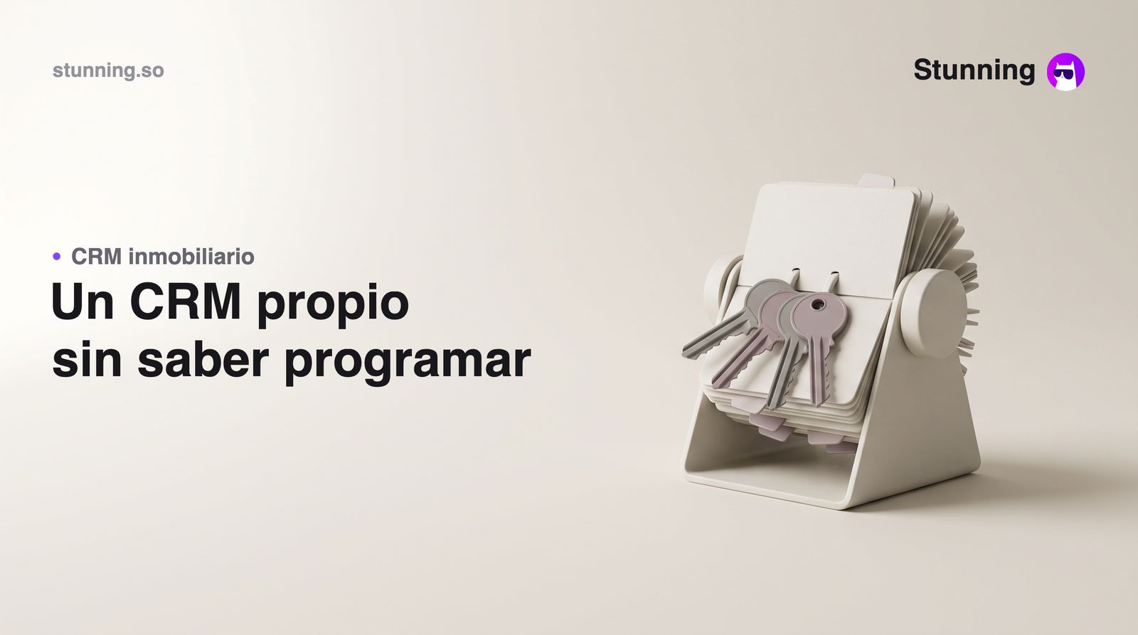 Cómo crear un CRM para tu inmobiliaria sin programar