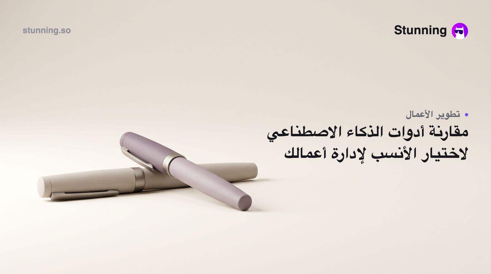 Zoho Catalyst مقابل Stunning: أيهما يناسب عملك بالذكاء الاصطناعي؟