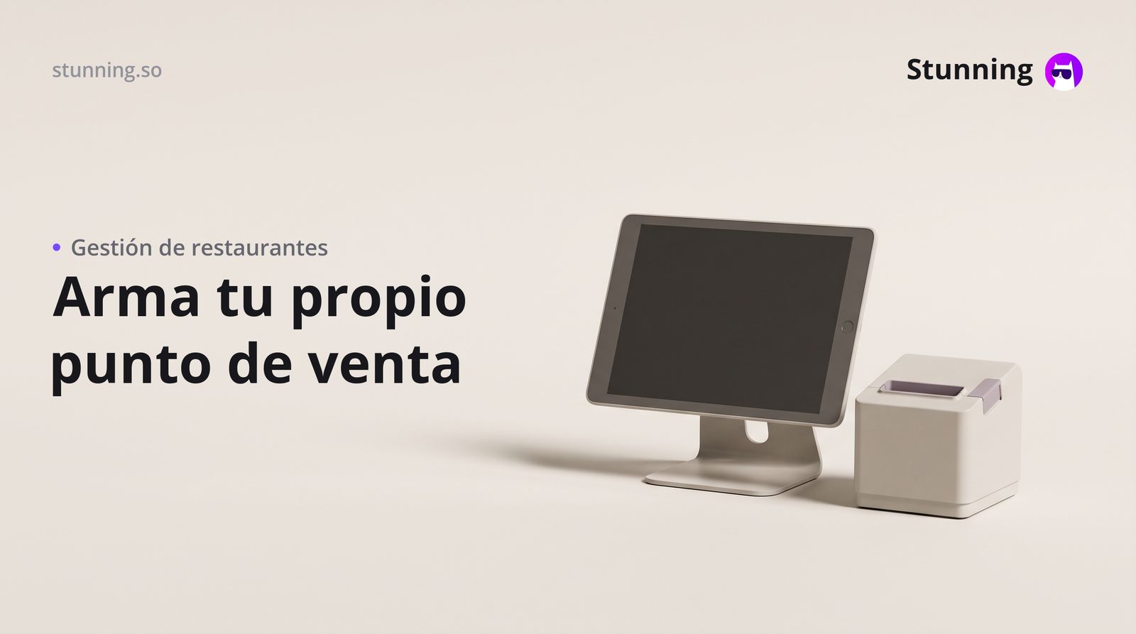 Cómo crear un punto de venta para tu restaurante (sin programar)