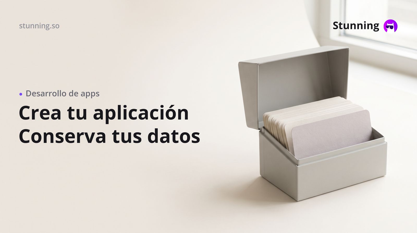 Alternativa a Lovable: crea tu app sin perder datos