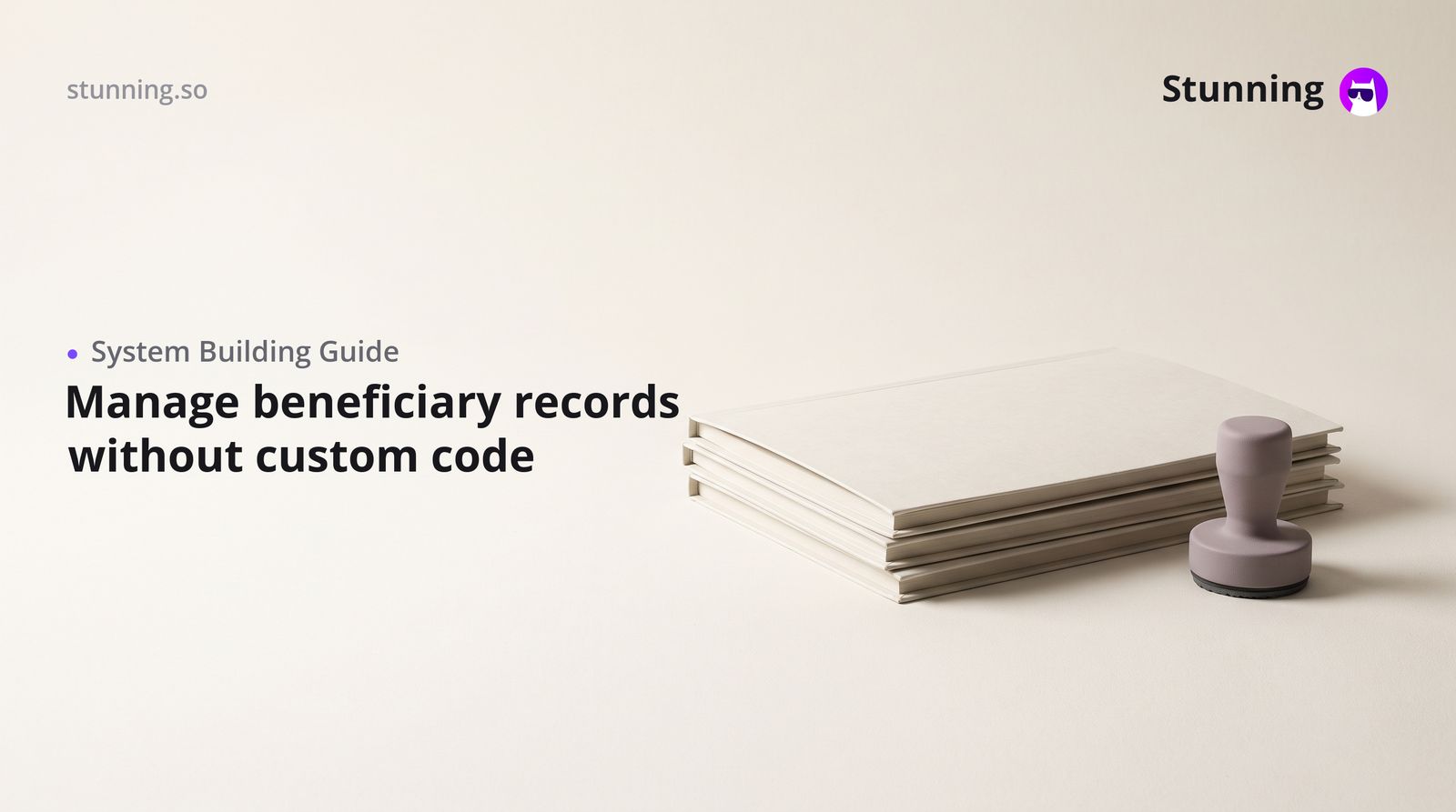 How to Build a Beneficiary Management System (No Code)