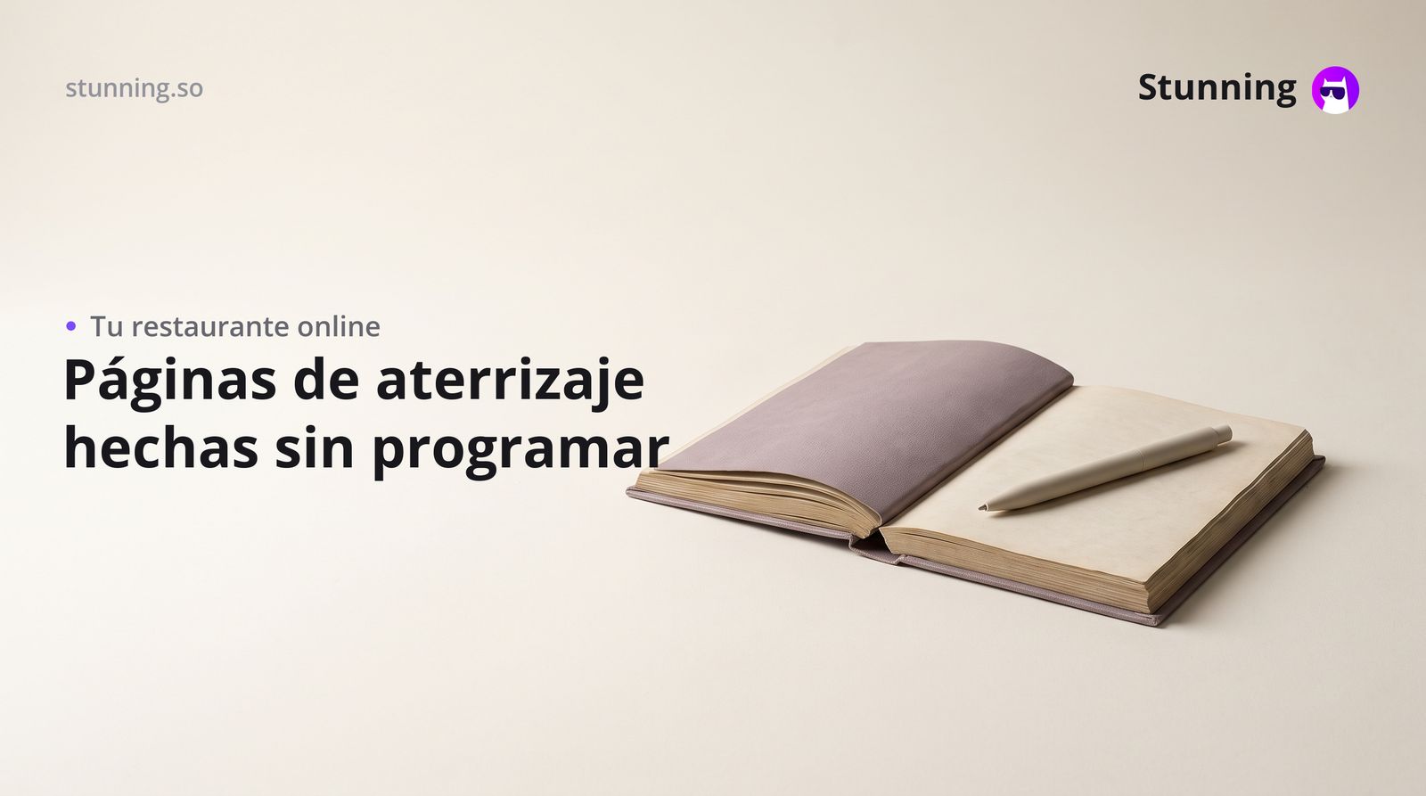 Cómo crear una página de aterrizaje para tu restaurante sin programar