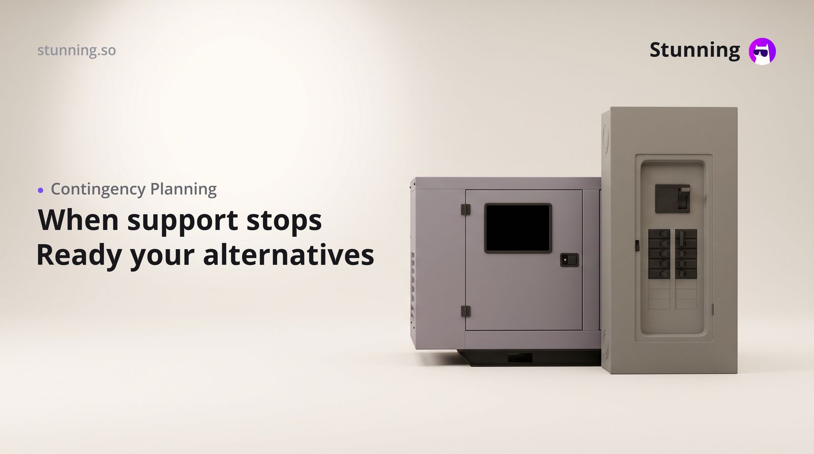 Emergent Alternative: What to Do When Support Goes Silent