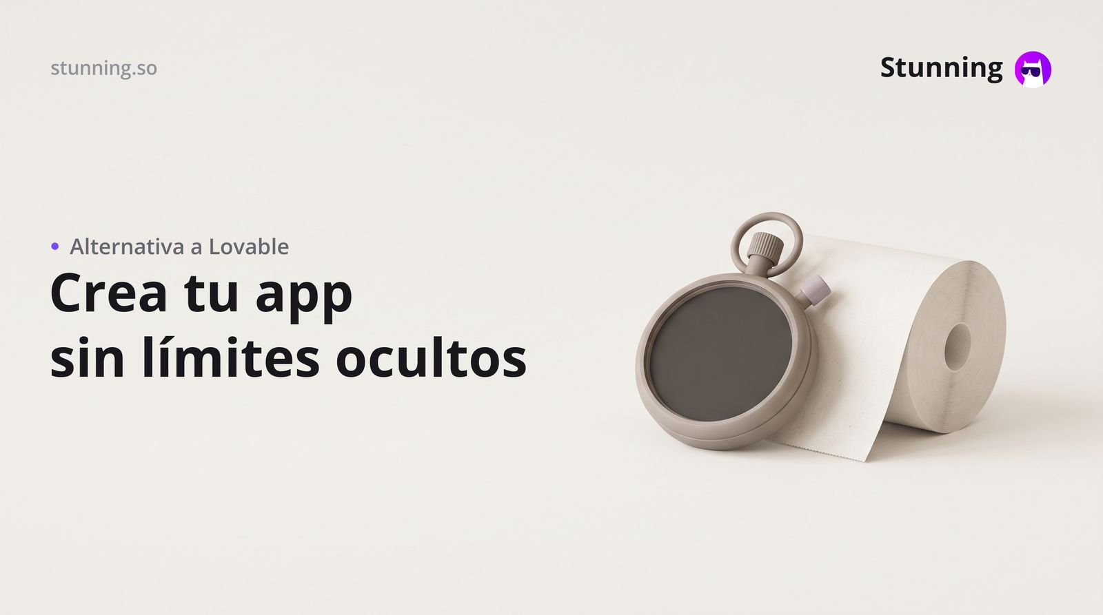 Alternativa a Lovable: crea tu app sin perder tiempo ni créditos