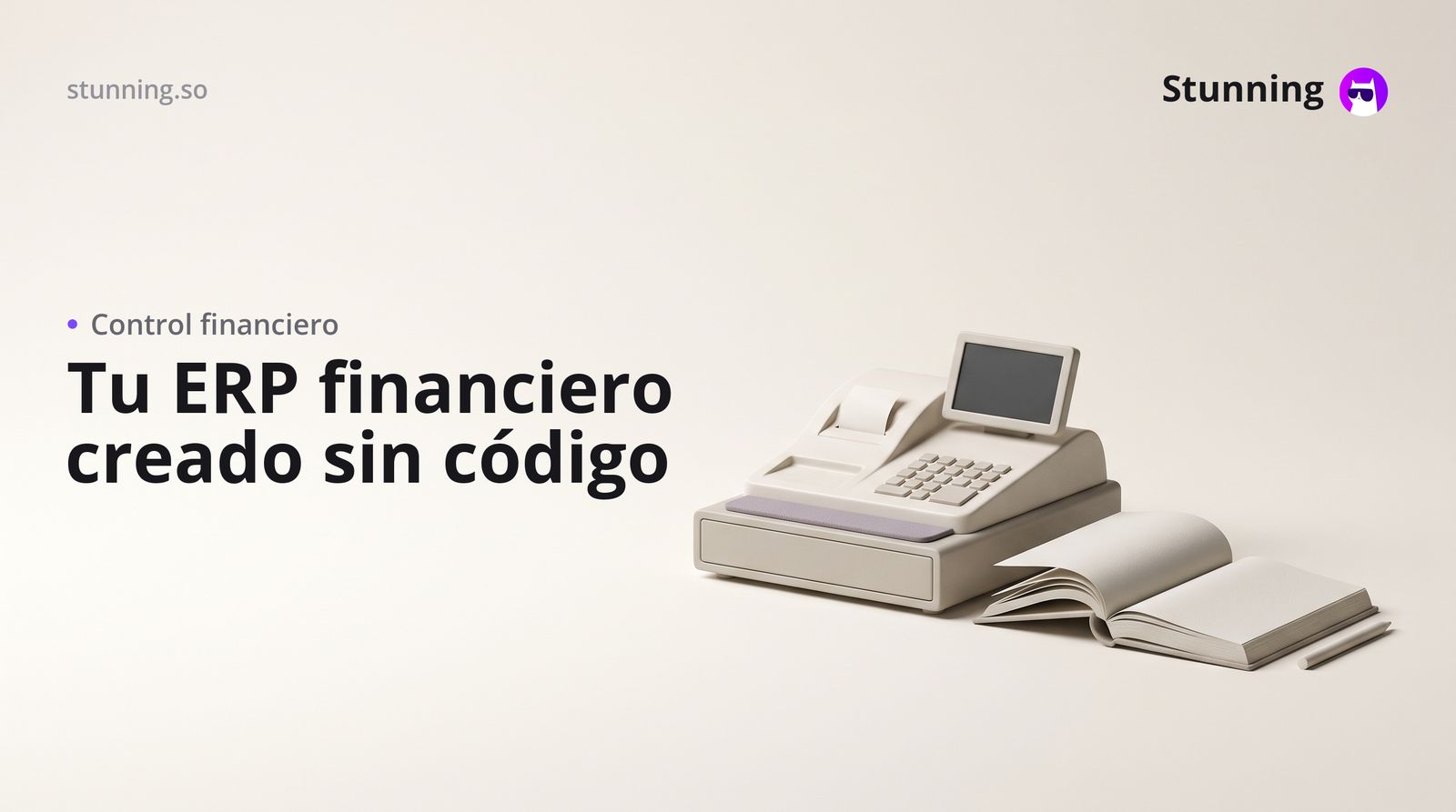 Cómo crear un ERP financiero para tu negocio (sin programar)