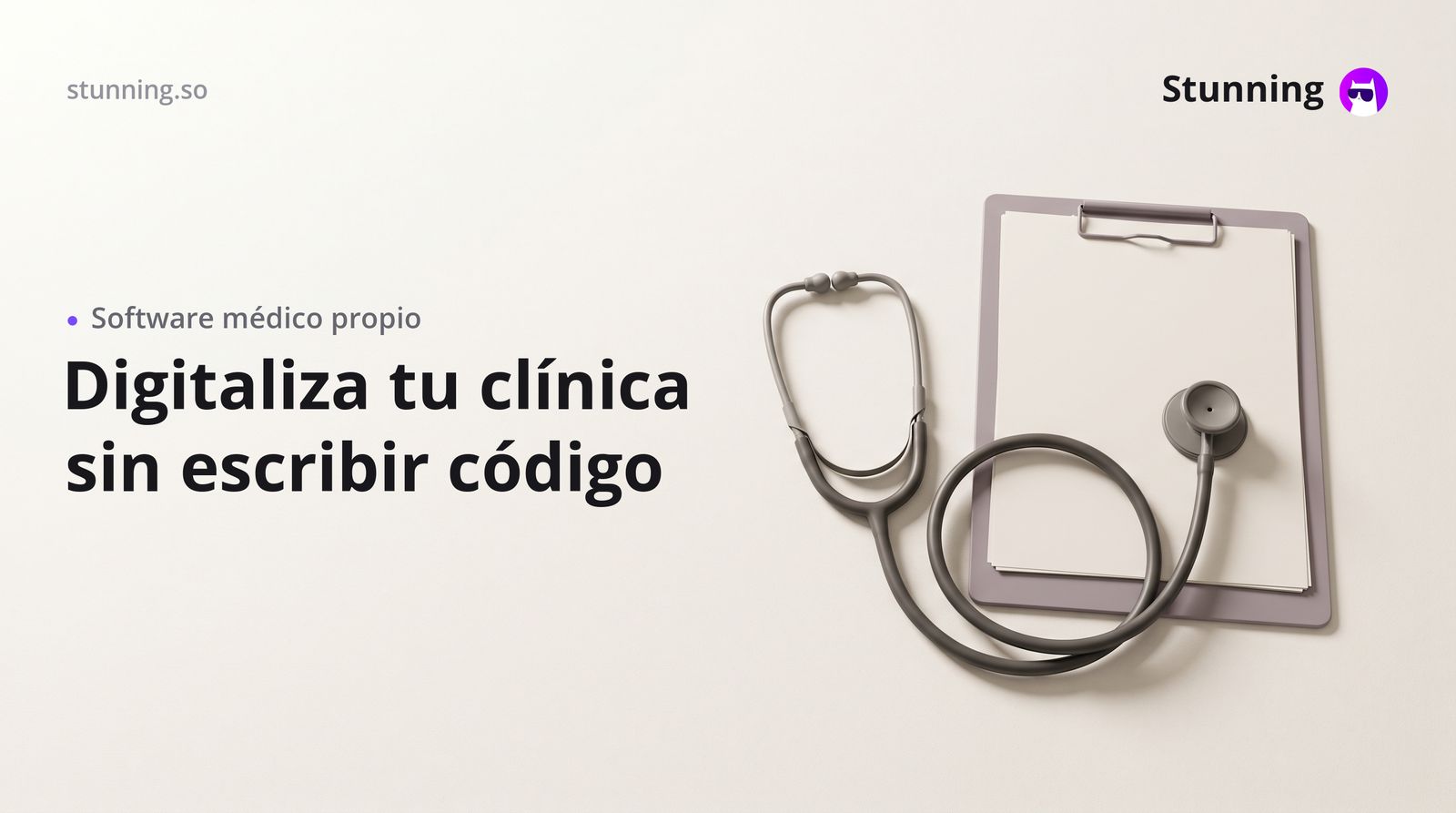 Cómo crear un SaaS para tu clínica o consultorio (sin programar)