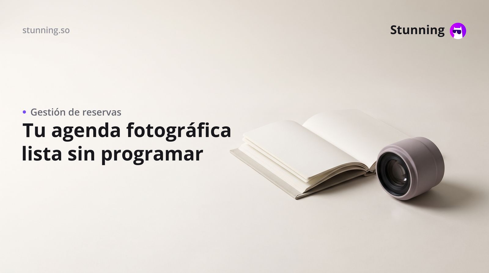 Cómo crear un sistema de reservas para fotografía sin programar