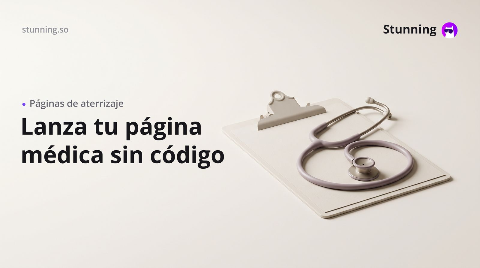 Cómo crear una landing page para tu clínica o consultorio (sin programar)