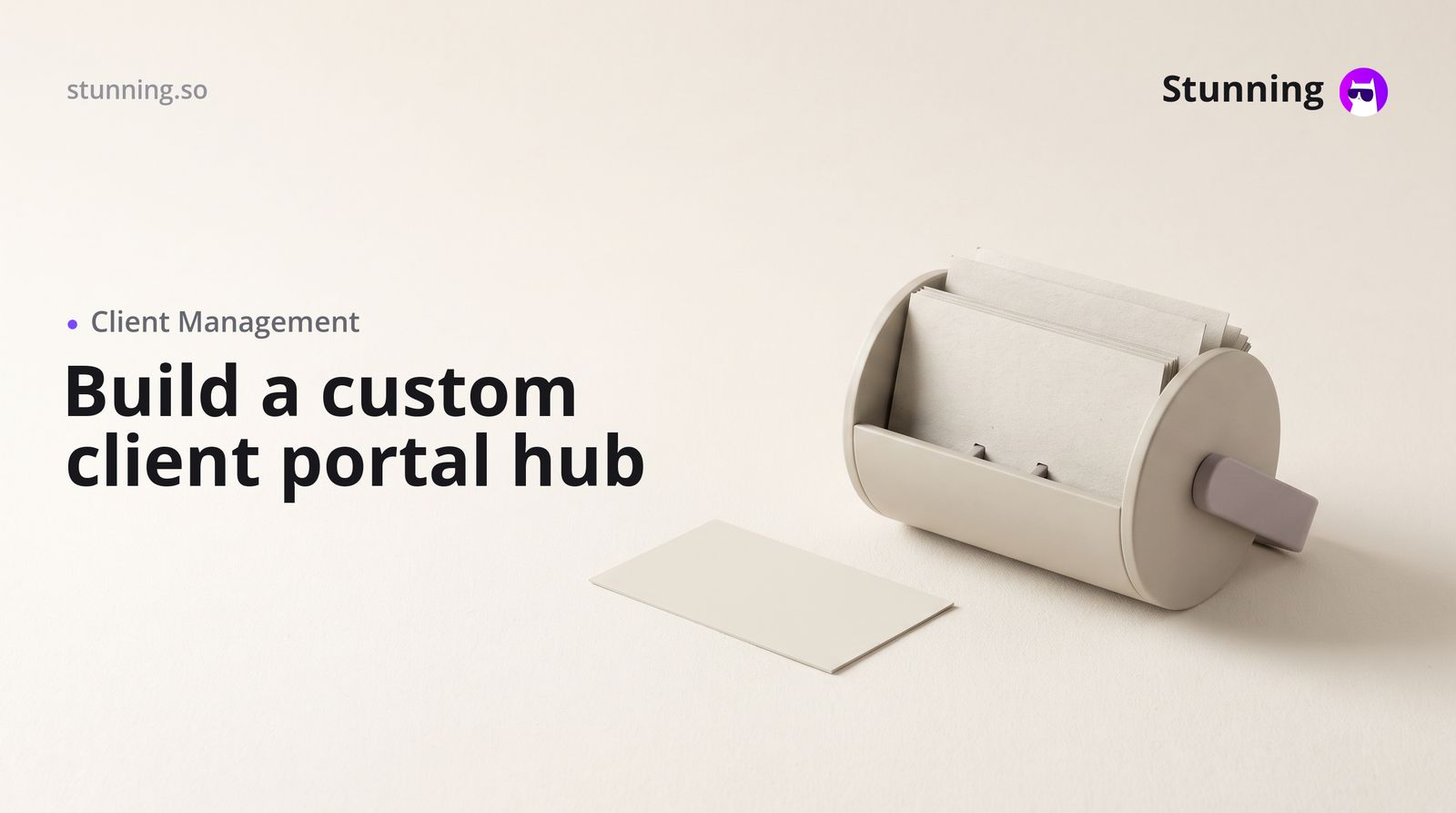 How to Build a Client Portal for Your Business (No Code)