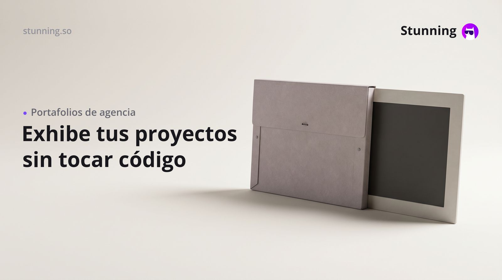 Cómo crear un portafolio profesional para tu agencia (sin programar)