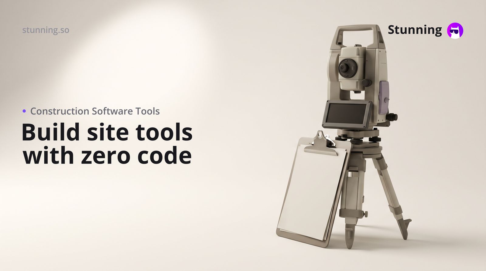 Engineering SaaS Tools for Construction: Build Yours, No Code