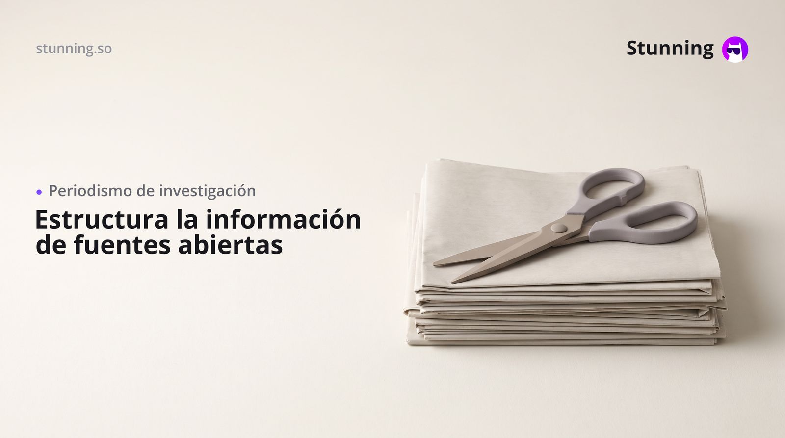Cómo crear un sistema de agregación OSINT para medios de comunicación