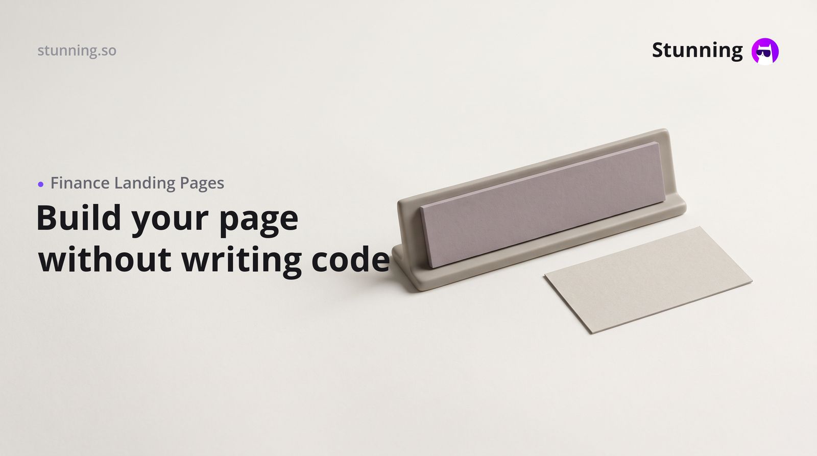 How to Build a Landing Page for a Finance Business (No Code)