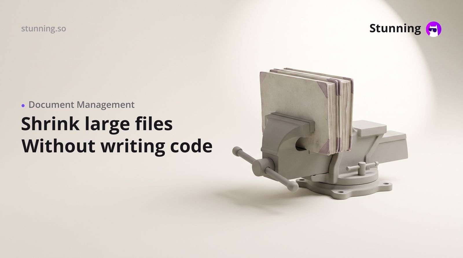 How to Build a PDF Compression Tool for Your Business (No Code)