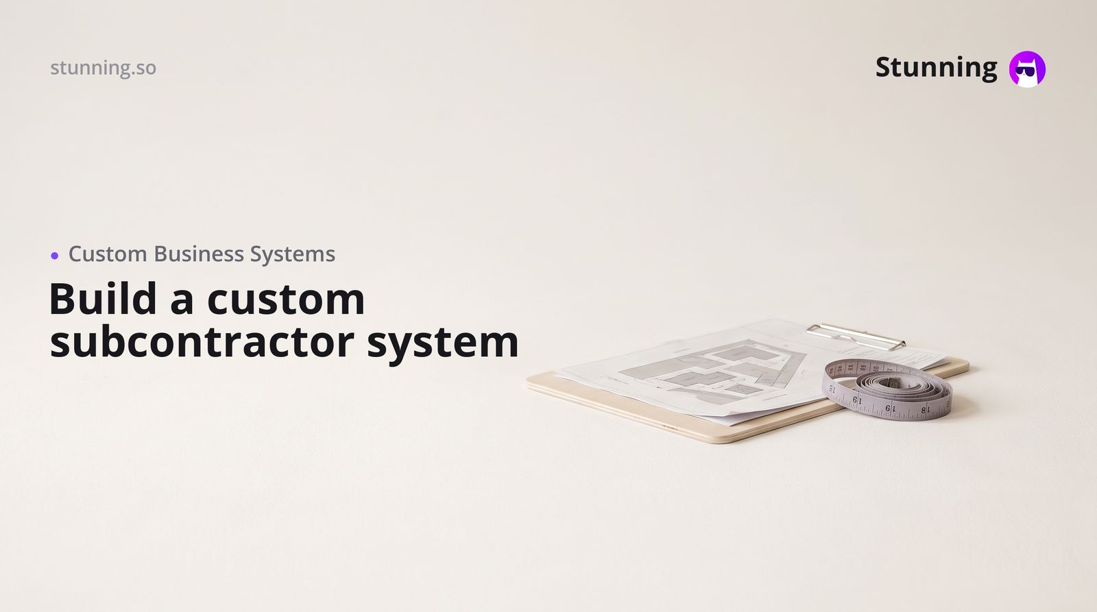 How to Build an ERP for Subcontractors (No Code)