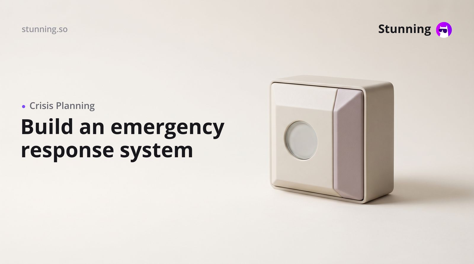 How to Build an Emergency Response System for Any Business