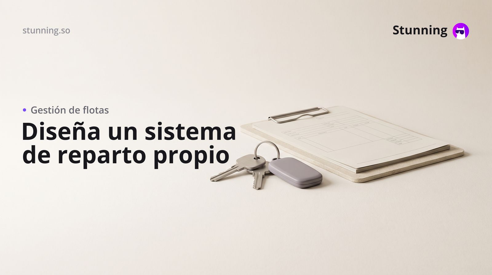 Cómo crear un sistema de flota de reparto para logística
