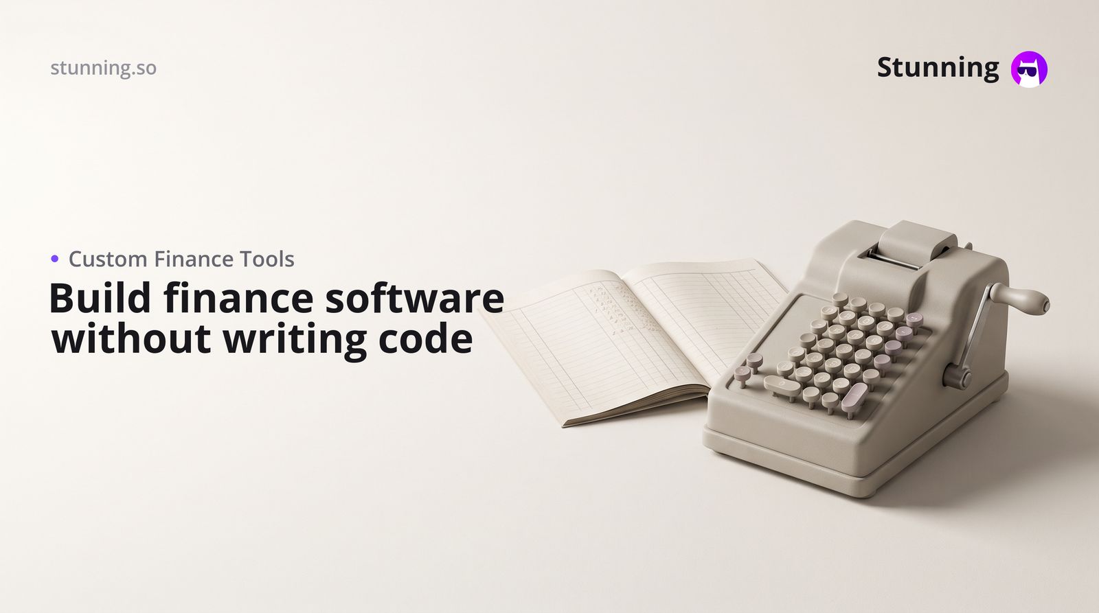 How to Build a SaaS for Your Finance Business (No Code)