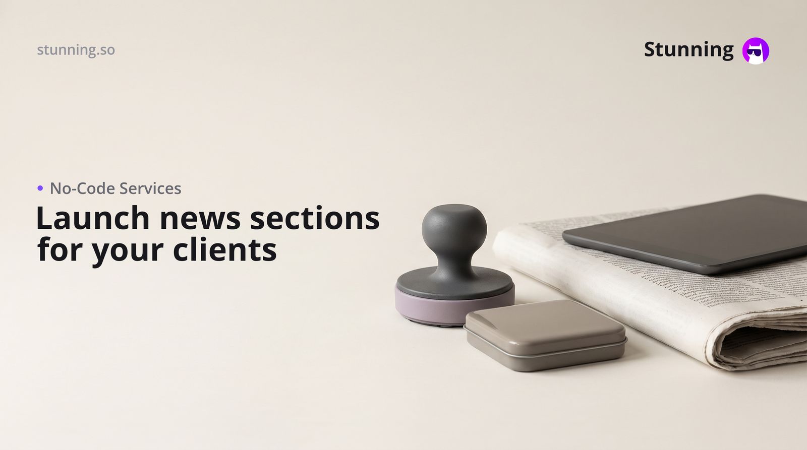 How to Build a News Section for Another Business (No Code)