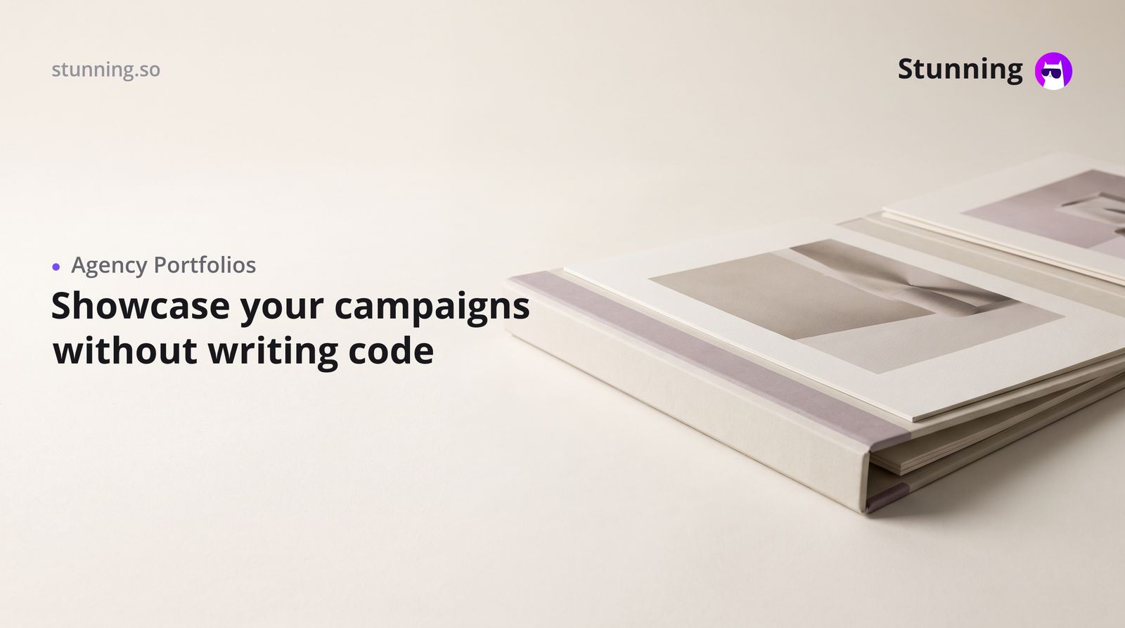 How to Build a Portfolio for Your Marketing Agency (No Code)