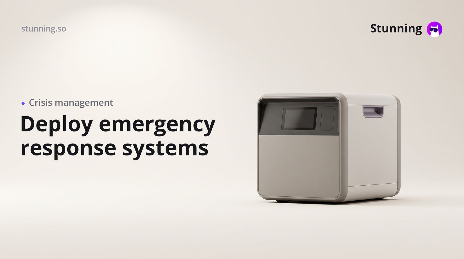 How to Build Emergency Business Support (No Code)