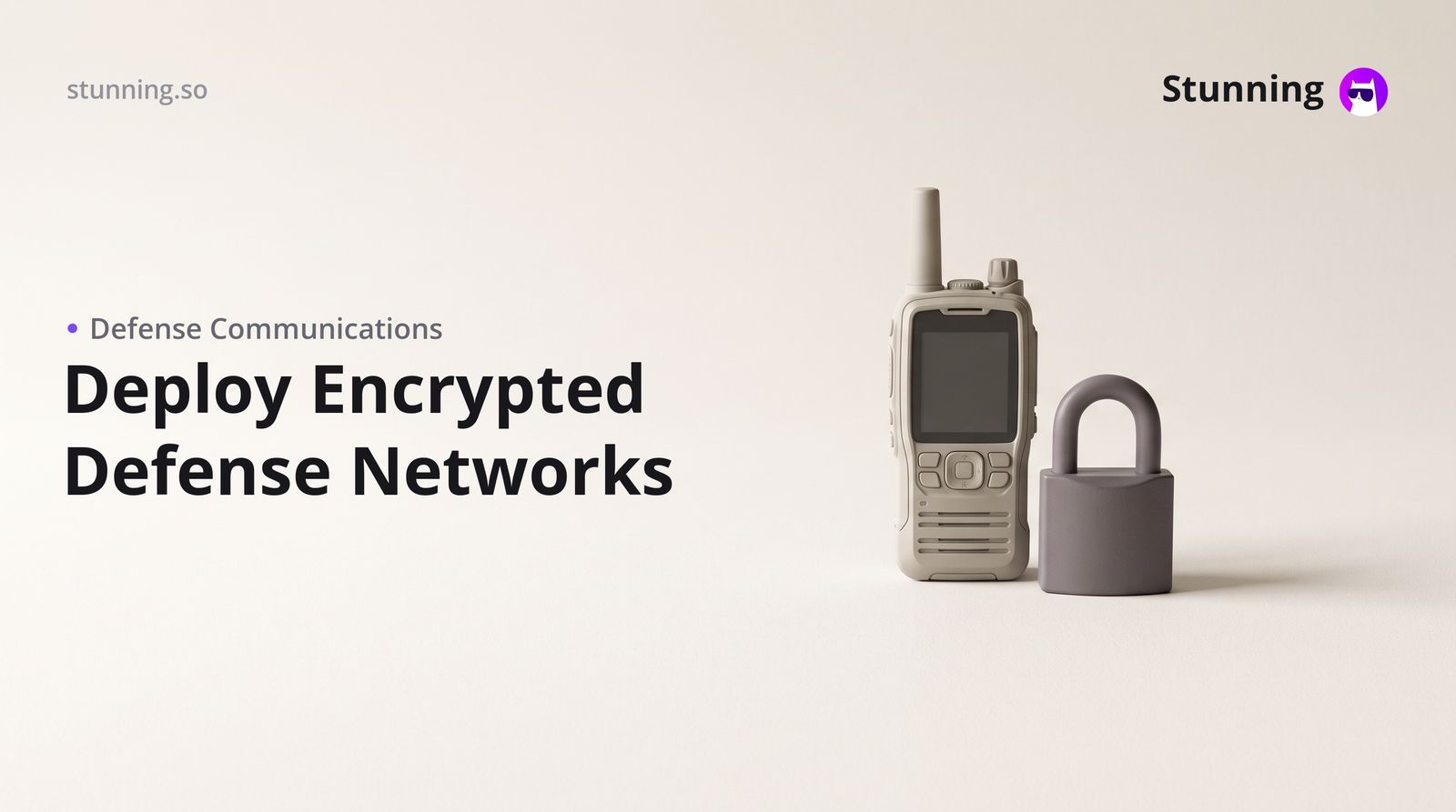 VPN Secure Communications for Your Security Defence Business