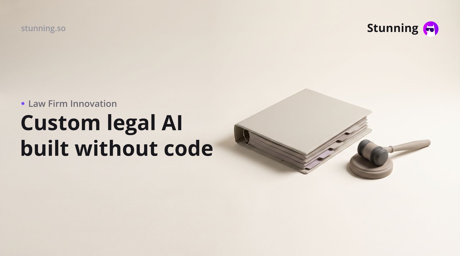 How to Build a Legal AI Platform for a Law Firm (No Code)