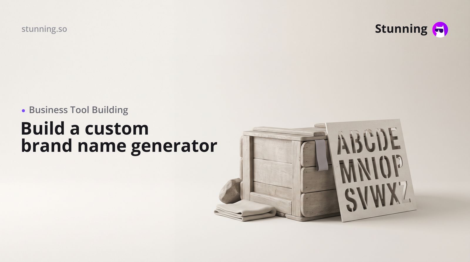How to Build a Brand Name Creator Tool (No Code)
