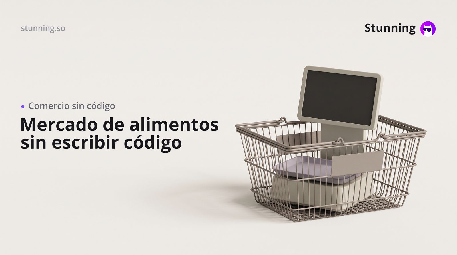 Cómo crear una plataforma de alimentos y bebidas sin programar