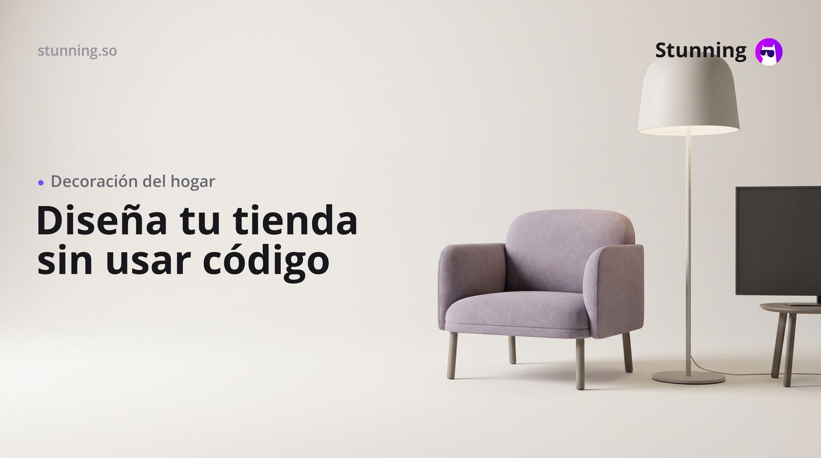 Cómo crear una tienda de decoración de muebles sin programar