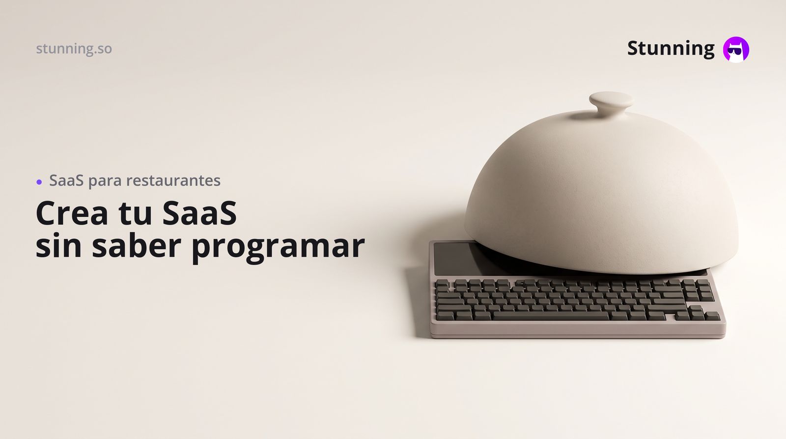 Cómo crear un SaaS para restaurantes sin programar