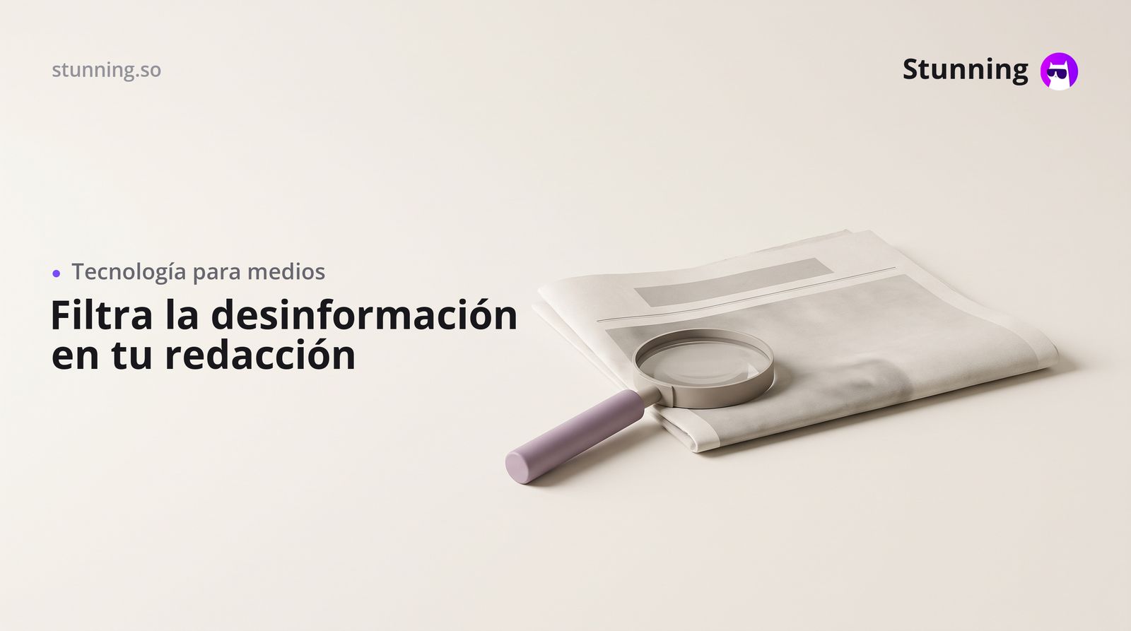 Cómo crear un detector de noticias falsas con IA para tu medio