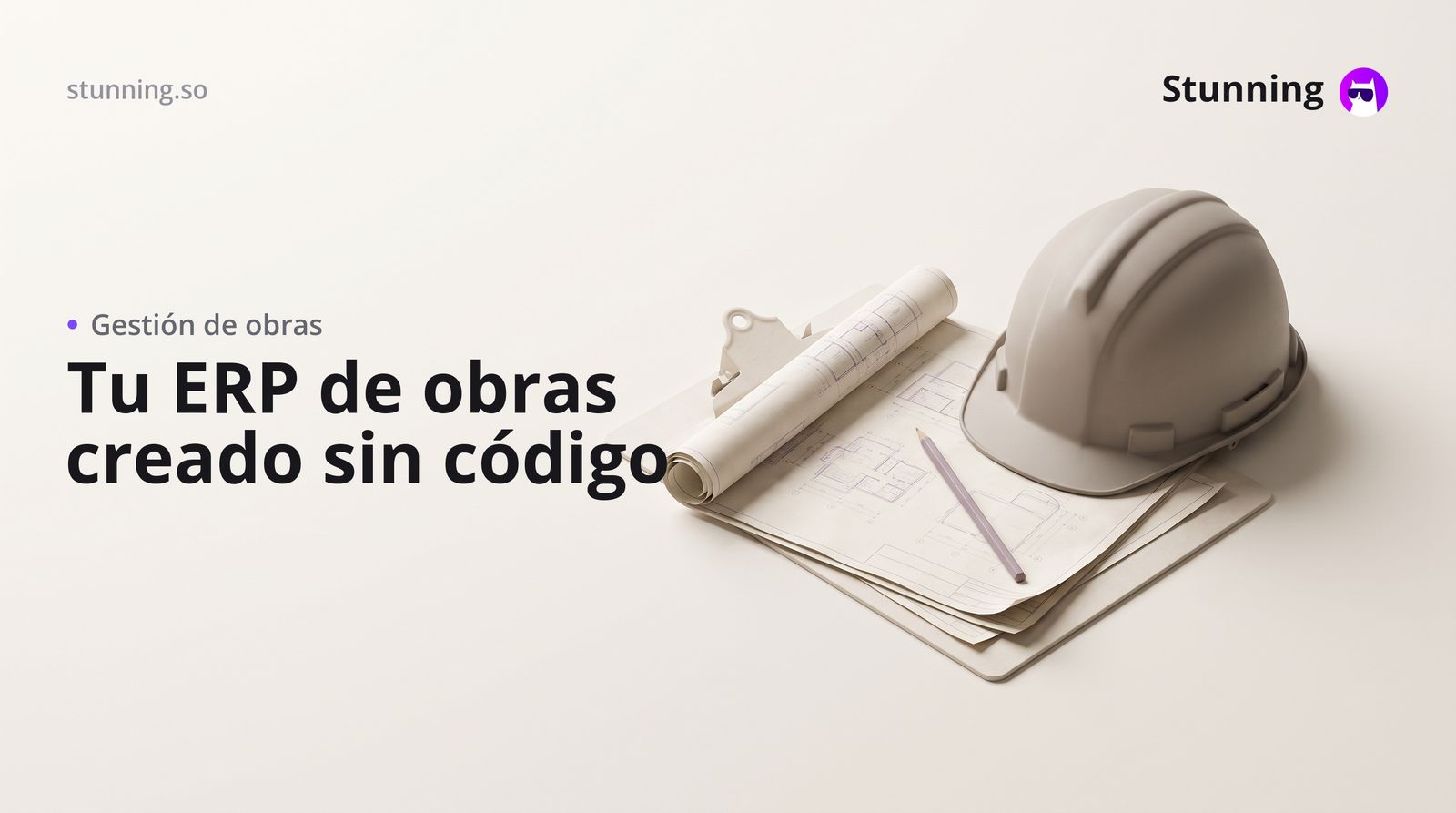 ERP gestión de obras: cómo crearlo sin programar