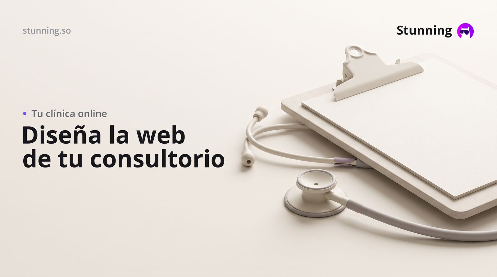 Cómo crear un sitio web para tu clínica o consultorio (sin programar)