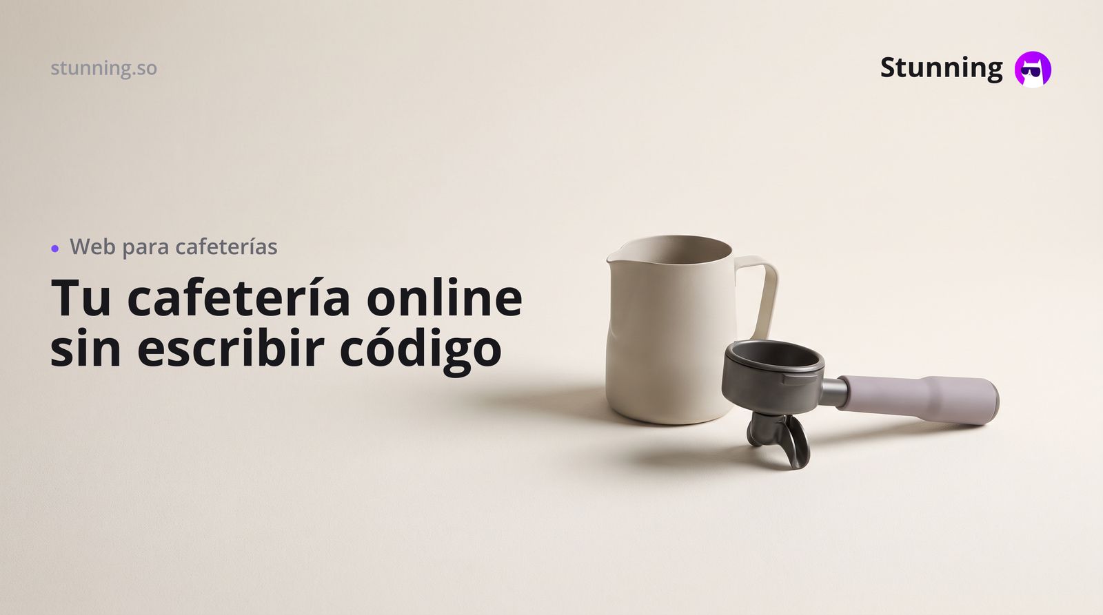 Cómo hacer una página web de cafetería sin programar