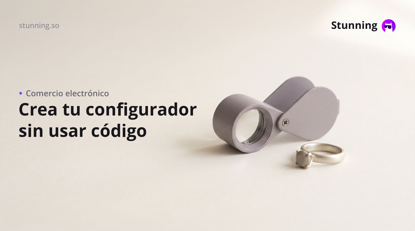 Configurador 3D de joyería y accesorios: crea el tuyo sin programar