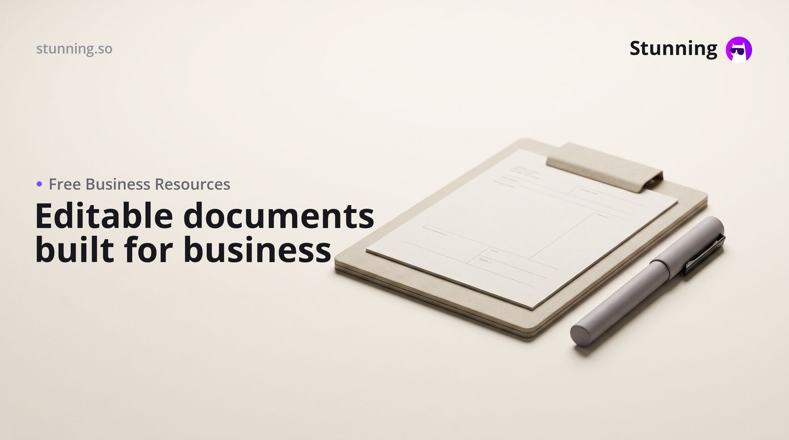 Free Word-Editable Templates for Your Business (No Code)