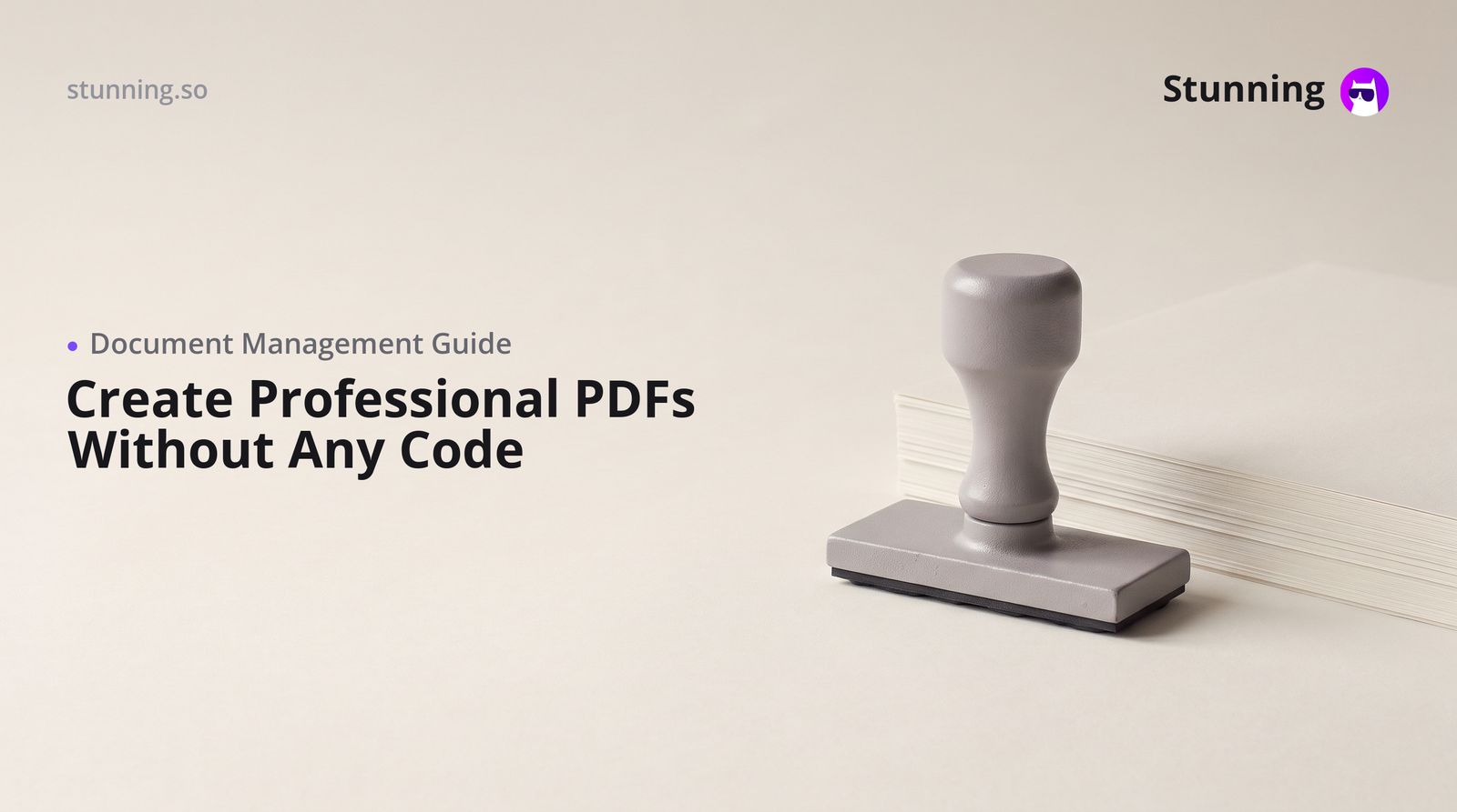 Convert Word & Google Docs to PDF for Your Business (No Code)