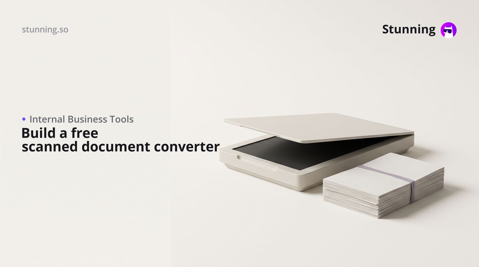 How to Build a Free Scanned Document Converter for Your Business