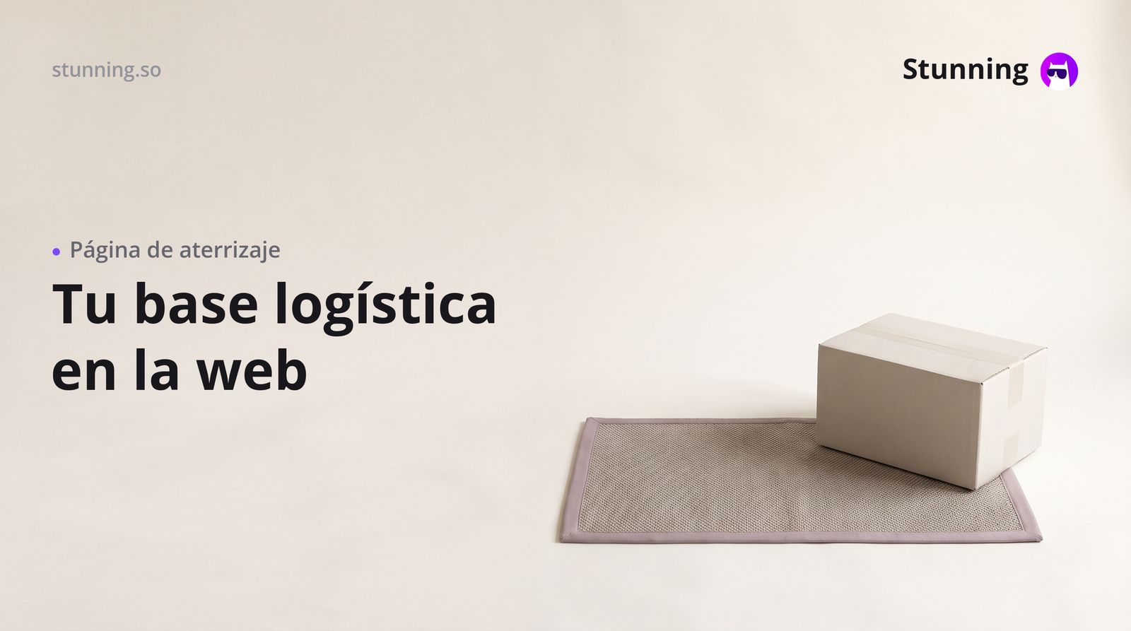 Cómo crear una página de aterrizaje para tu negocio de entregas y logística