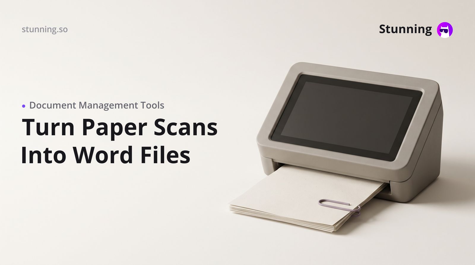Convert Scanned Documents to Editable Word Files Free
